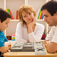 JEVERGN large X and O pieces support easy recognition for all ages.