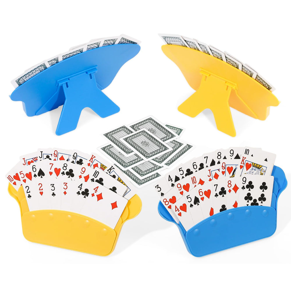 JFMkaer card holder with foldable stand for versatile outdoor gaming