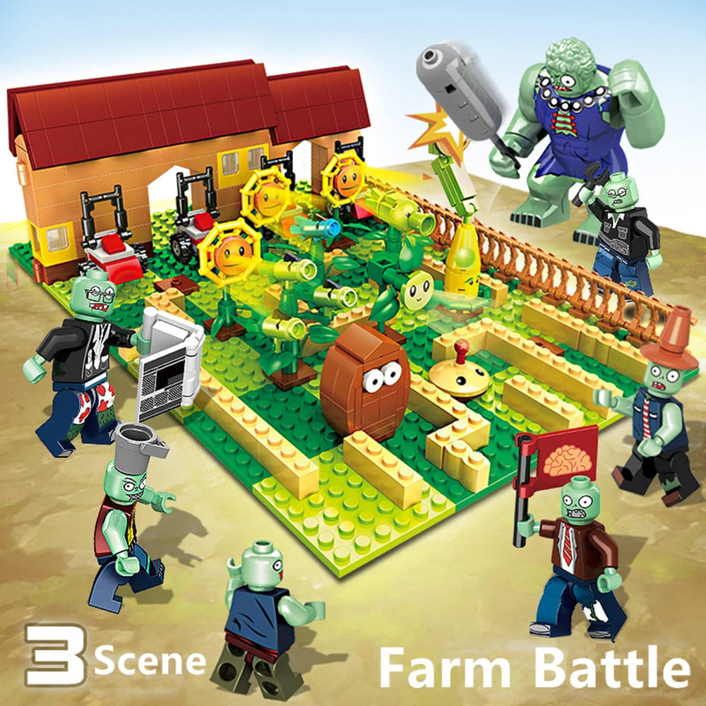 JHESAO Plants Zombies interactive figures invite collaborative play and collection.
