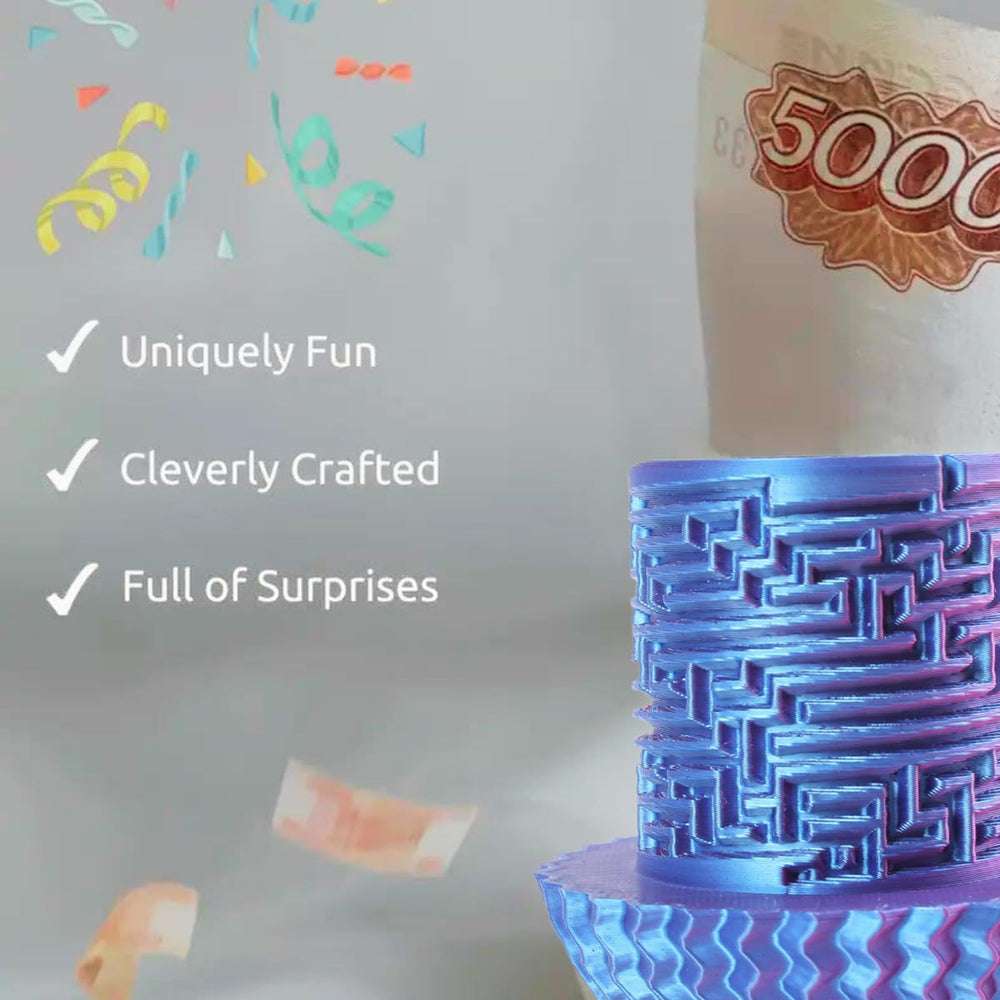 JHBEEY decorative maze box displayed as a clever desk ornament