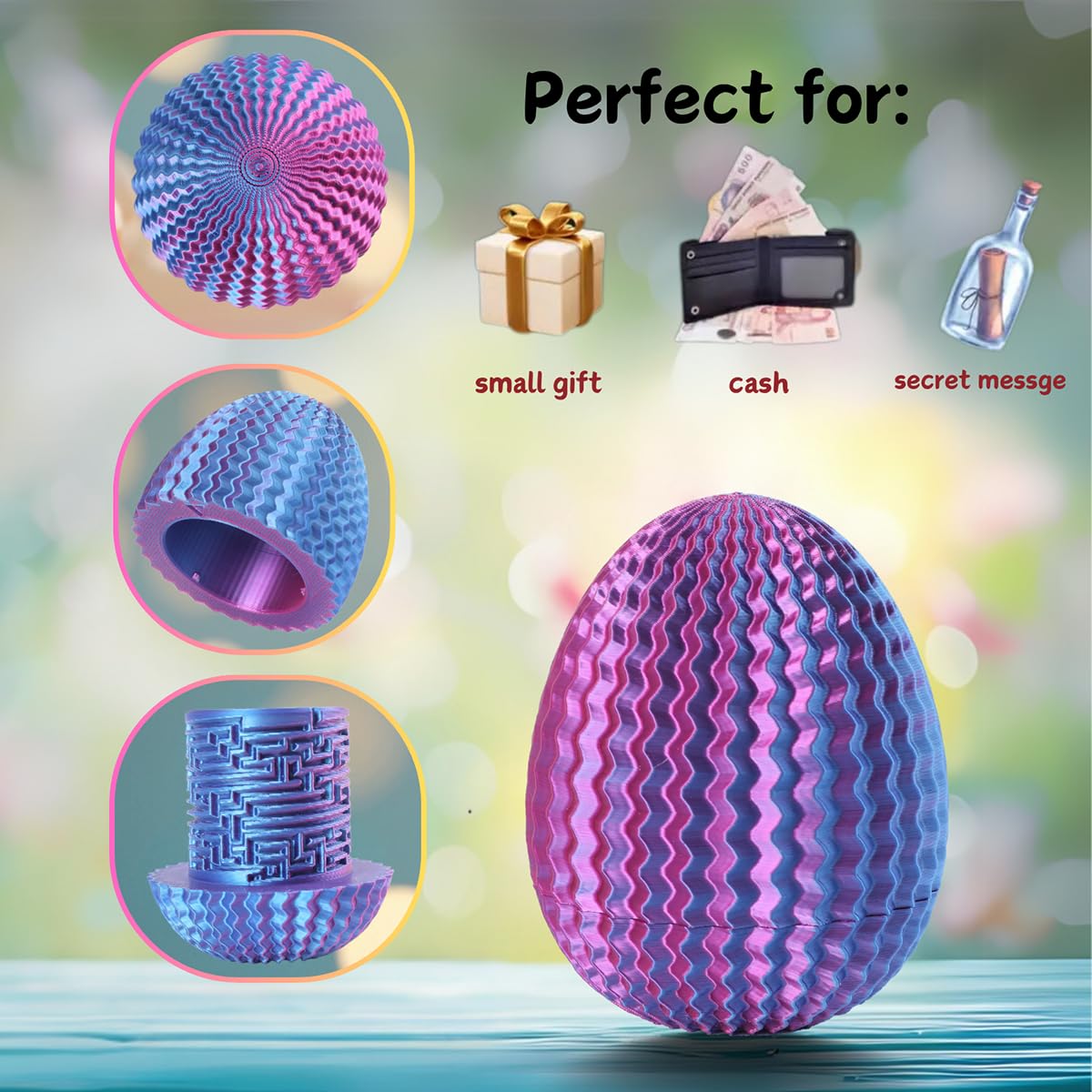 JHBEEY hidden compartment access idea for safe storage or surprise