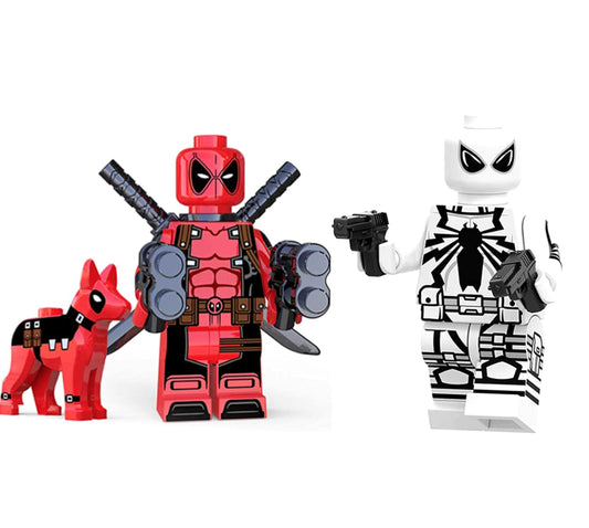 JHCraft Red Dead P with Dog mini figure, ideal for desk display and gifts.