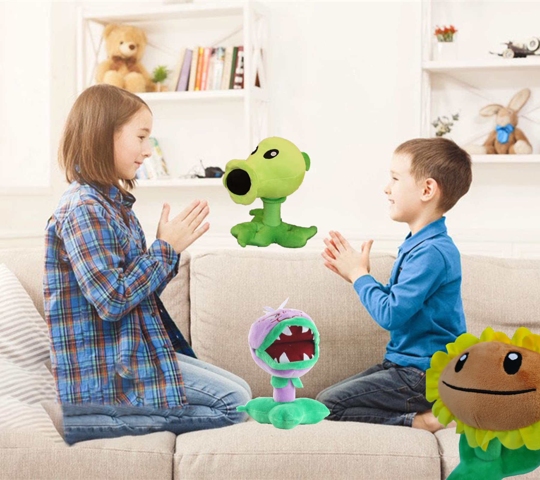 JHESAO PVZ Gift-ready plush pack for birthdays.