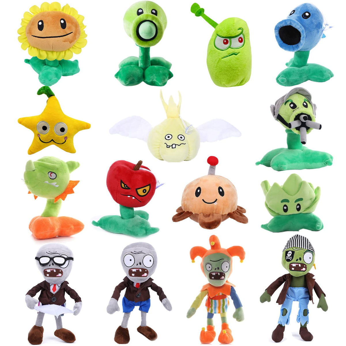 JHESAO PVZ plush zombie collection 01 inspires imaginative play