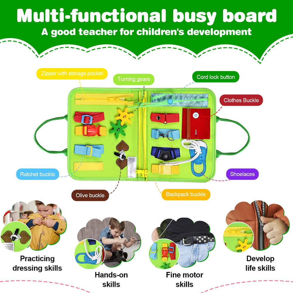 JHkim Busy Board dial phone page to enhance dexterity on trips