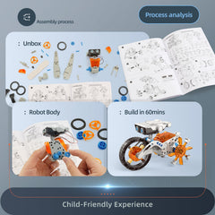 Jiakora clear step-by-step instructions guide beginner builders