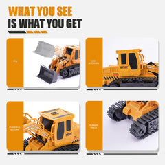 Jiakora remote loader with rubber tracks across varied terrain for realism