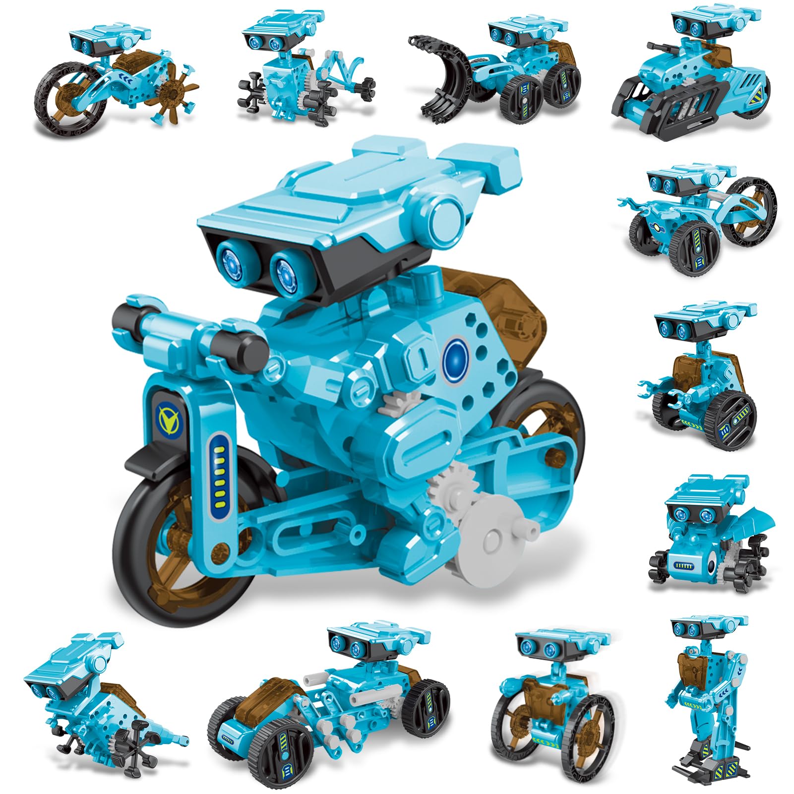 Jiakora 12-in-1 robot kit assembly scene promotes hands-on learning