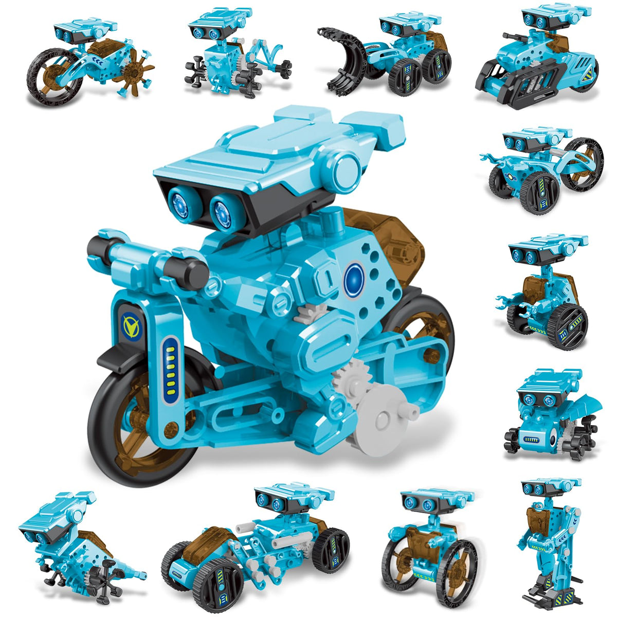 Jiakora 12-in-1 robot kit assembly scene promotes hands-on learning