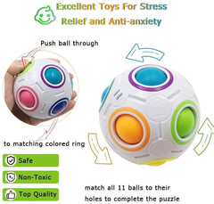 JIANGRUI cube with infinity fidget to boost finger dexterity.