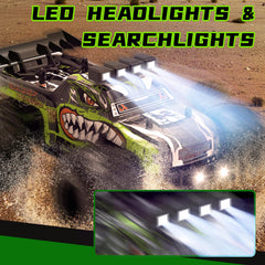 JICIFU Dino RC Monster Truck side drive for fast off-road fun