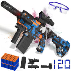 JIFTOK foam blaster sniper with scope for precise outdoor target practice