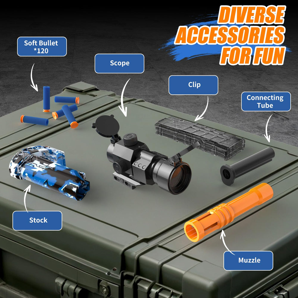 JIFTOK outdoor battlefield kit designed for kids age 8-12.