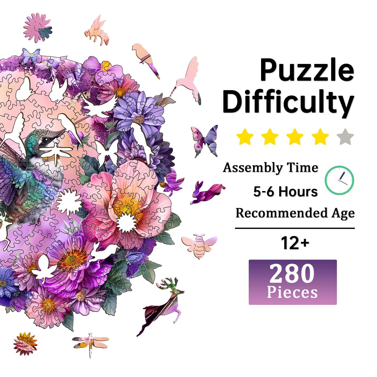 Jigfoxy animal-shaped pieces offer a unique challenge for adults during quiet evenings.