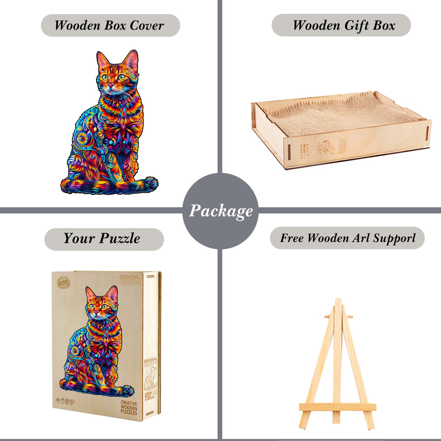 Jigfoxy eco-friendly natural materials ensure a durable, responsible puzzle choice