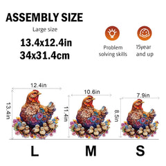 Jigfoxy family puzzle night: easy to share with friends for relaxed evenings