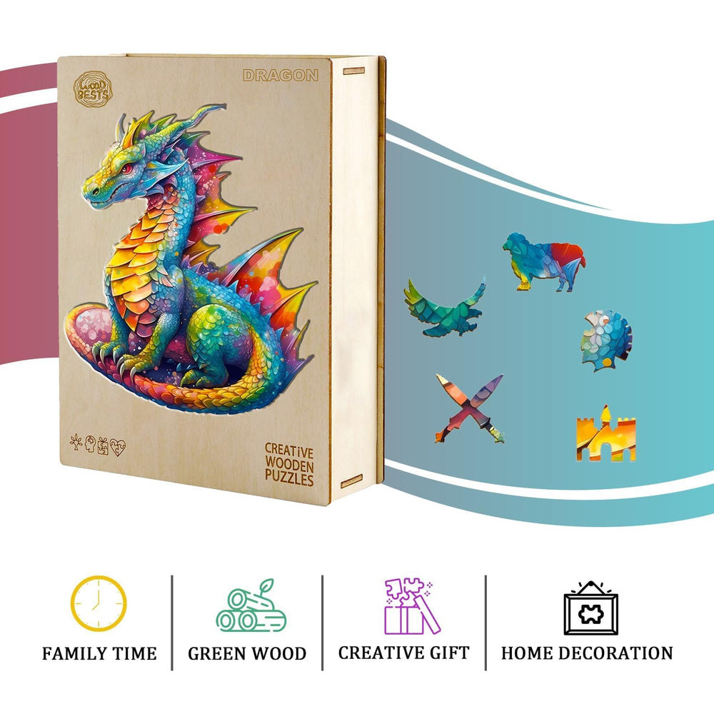 Jigfoxy high-quality wood construction feels sturdy for daily puzzling.