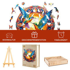 Jigfoxy natural wood texture, sturdy material with no harsh chemicals.