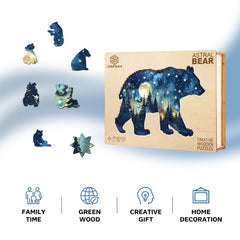 Cozy puzzle setup by Jigfoxy for a calm evening at home.