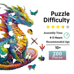 Jigfoxy wooden puzzle colors showcase vibrant hues for focused, relaxed puzzling.