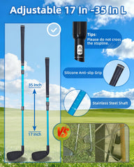 Foldable holes from JIIFO Golf Game offer fast, portable setup.