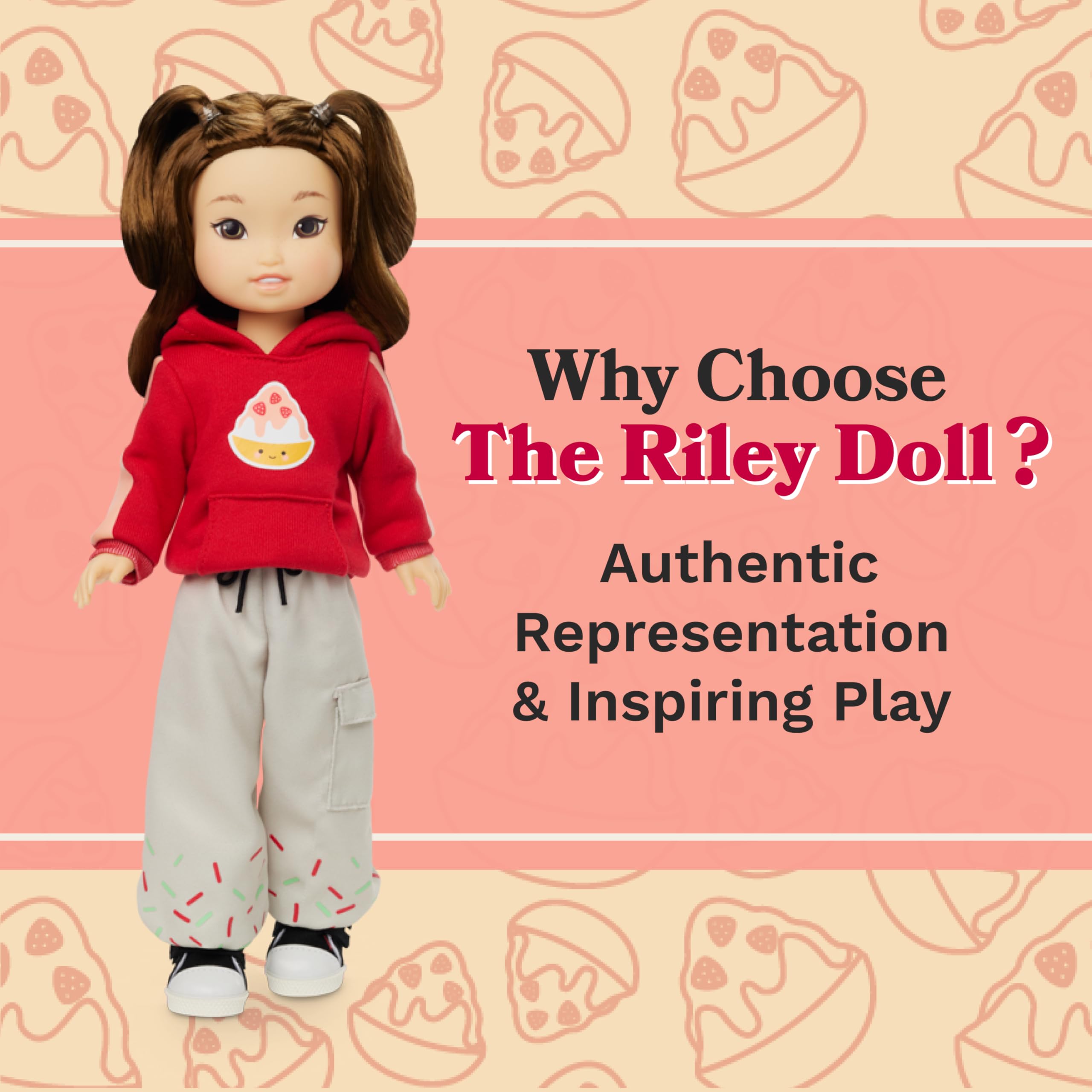 Riley doll vinyl body crafted for durability and long-lasting fun
