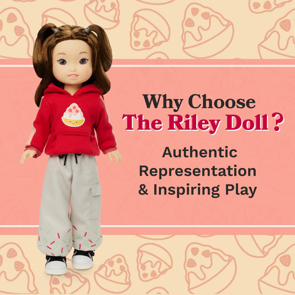 Riley doll vinyl body crafted for durability and long-lasting fun