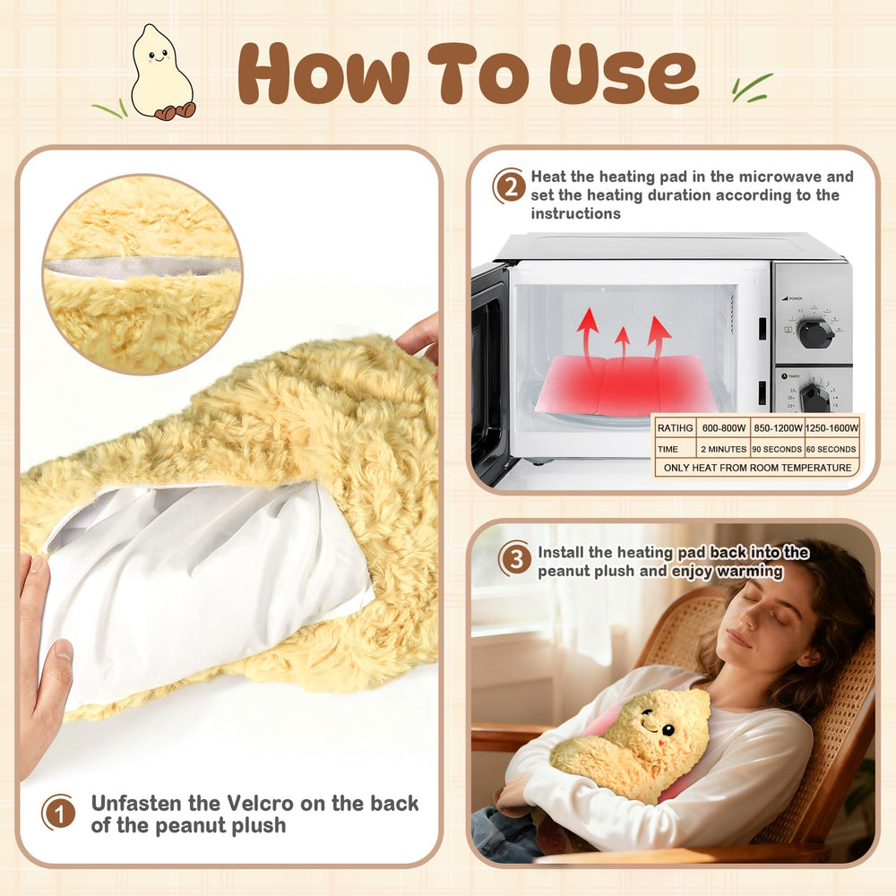 JILPAK removable heating pack for easy care.