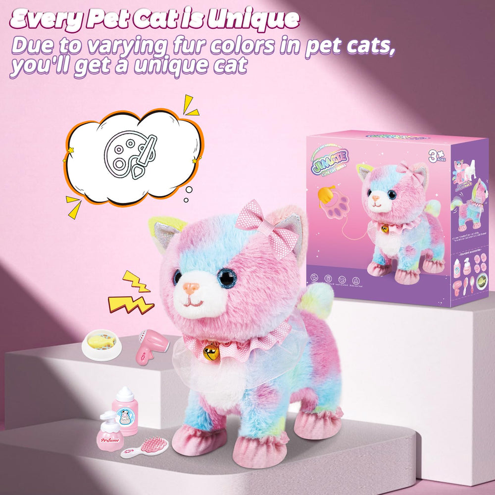 Jimate interactive cat remote leash enables easy controlled play sessions
