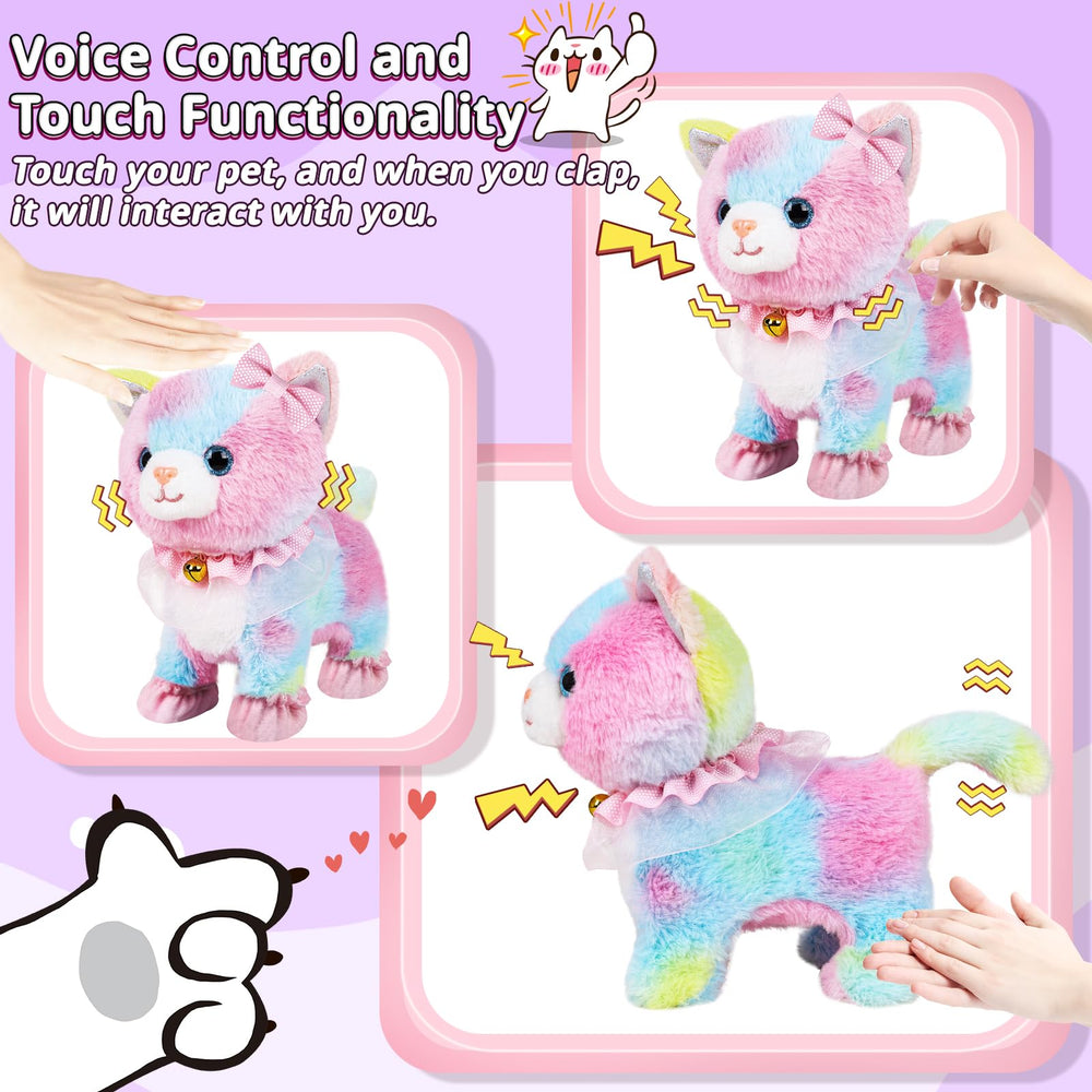 Jimate interactive cat tail wagging adds expressive play moments