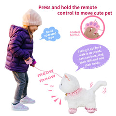 Jimate remote leash activates walking and barking for interactive fun