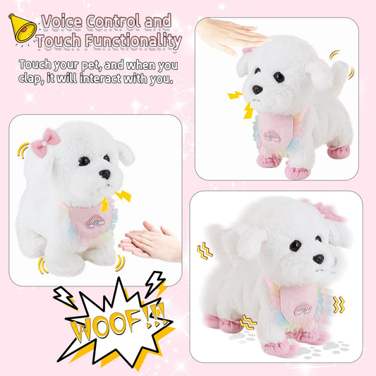 Jimate puppy bark-sound feature confirms responsive play for children