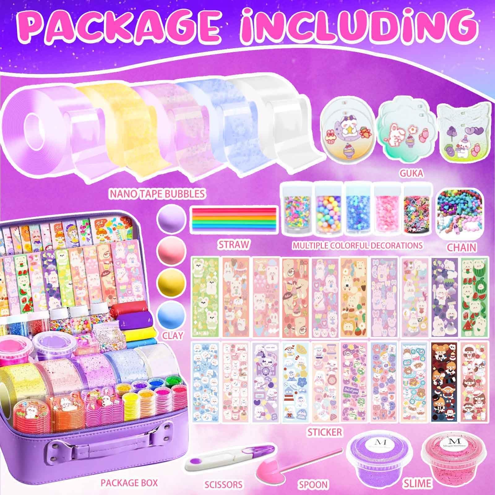 Jimcii Nano Tape Bubble Kit colorful tapes inspire imaginative crafts for kids