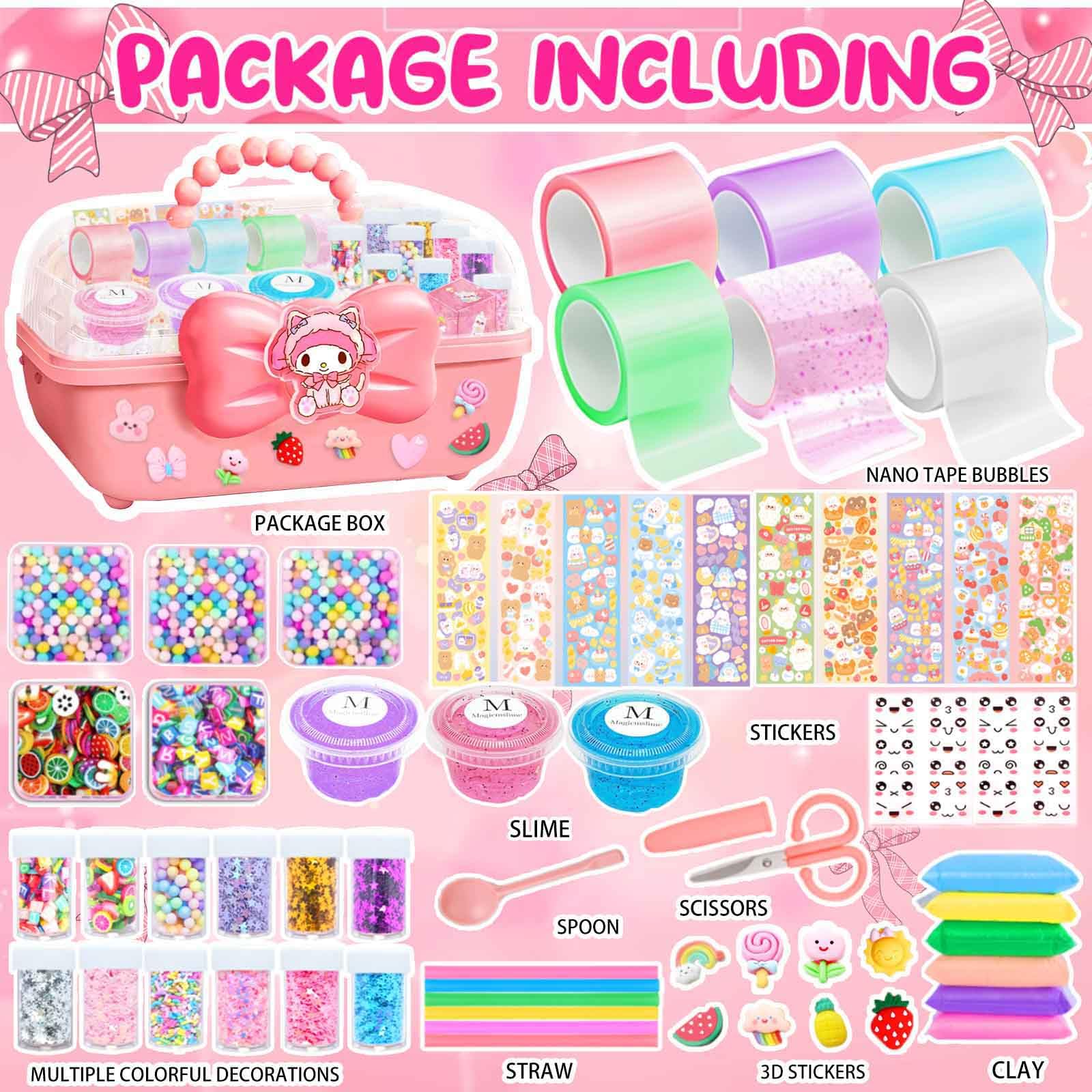 Jimcii nano tape bubble kit colorful bubbles ideal for creative crafting