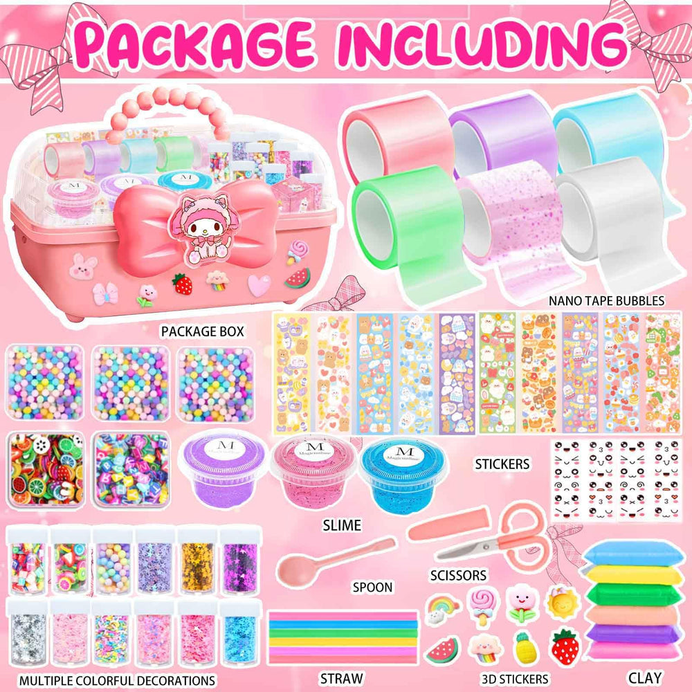 Jimcii nano tape bubble kit colorful bubbles ideal for creative crafting
