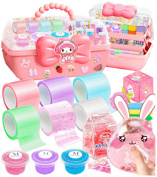 Jimcii Nano Tape Bubble Kit shows kid-friendly assembly for creative bubble crafts.