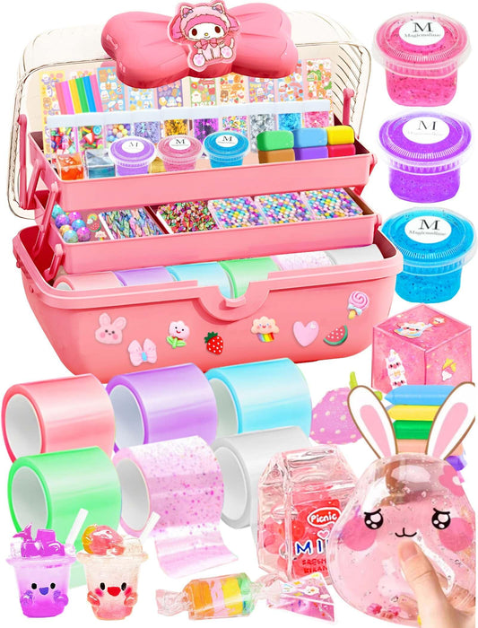 Jimcii nano tape bubble kit packaging showing gift ready creativity for kids