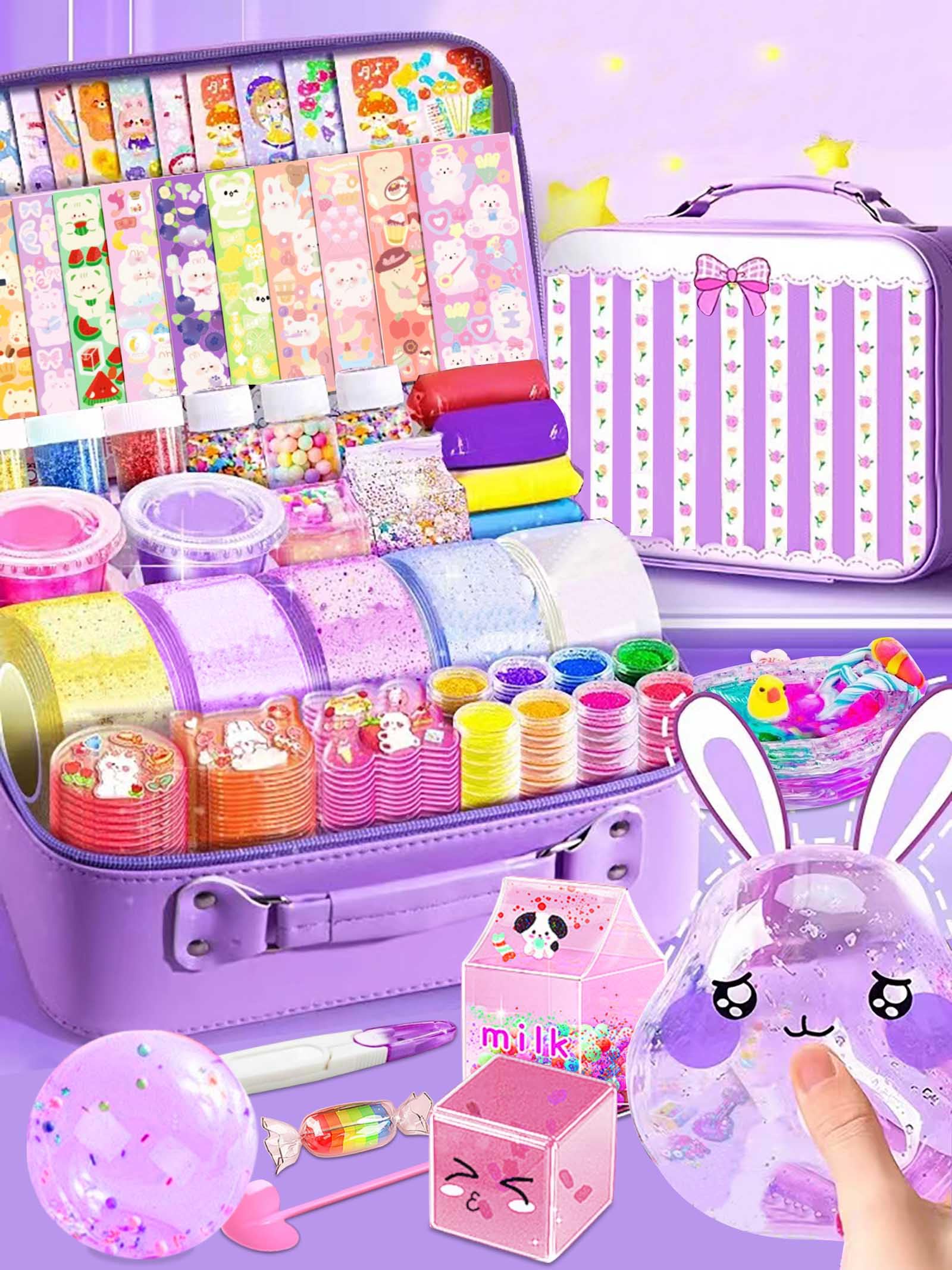 Jimcii Nano Tape Bubble Kit unboxing shows colorful materials for creative play