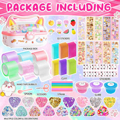 Jimcii Nano Tape Bubble Creation shows colorful bubble shapes for DIY art projects