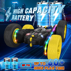 Jimdella durable ABS plastic body withstands rough outdoor races.