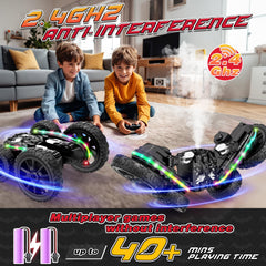 Jimdella RC car mist spray adds visual excitement to racing.