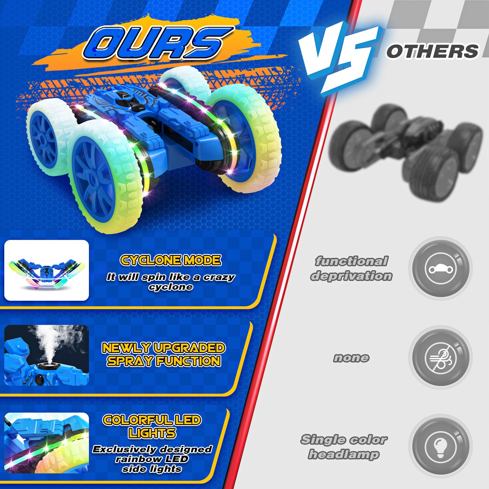 Jimdella 2.4GHz remote control offering stable, interference-free racing