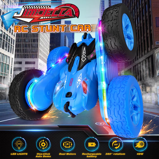 Jimdella remote control car headlights for indoor and outdoor play.