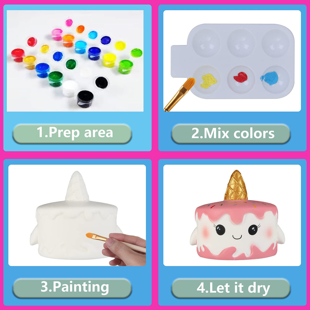 Jim&Gloria palette and eye stickers bring life to designs.