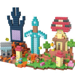 JIMI magnetic blocks 150pcs pile of blocks for imaginative open-ended play