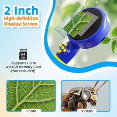 JIMZOO Microscope in use enabling safe insect observation