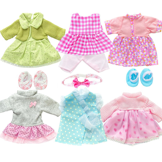 Jing Show Bussiness 6-set doll outfits for 10-12 inch dolls, ideal for imaginative play