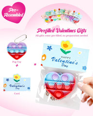 Jinsome party favor kit with heart toys.
