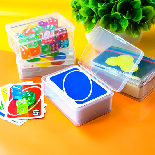 JINUPHION card case clear box holds 112 UN* cards neatly.