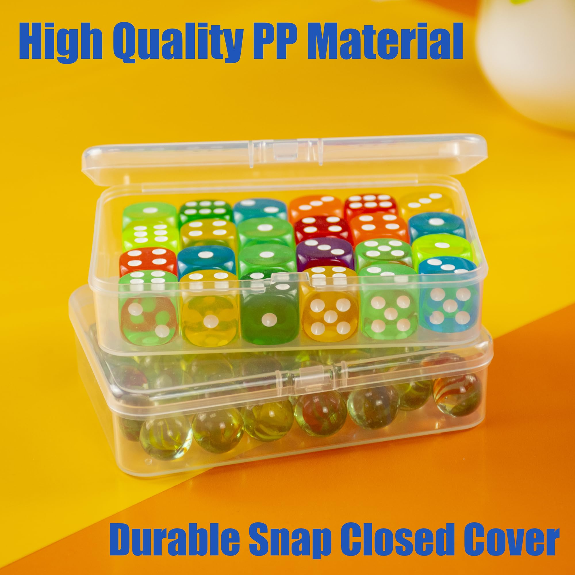 JINUPHION no-yellowing clear box maintains clarity over time.